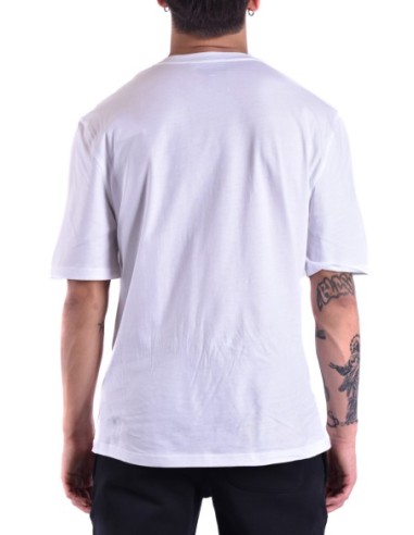 Moschino t-shirt homme blanc illustration | choixmode.fr