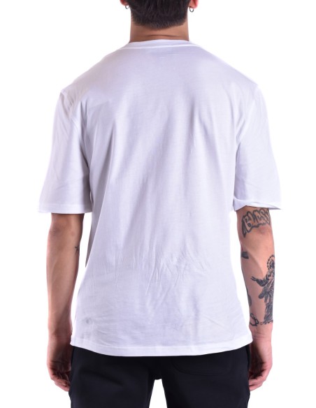Moschino t-shirt homme blanc illustration | choixmode.fr