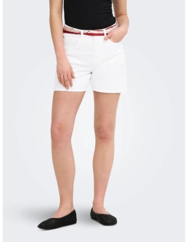 Only short femme blanc coton été | choixmode.fr