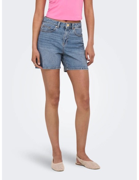 Only short femme denim bleu classique | choixmode.fr