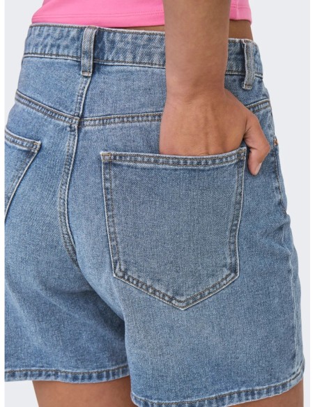 Only short femme denim bleu classique | choixmode.fr