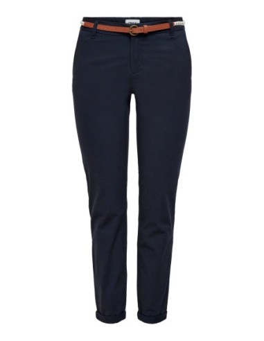 Only pantalon femme bleu stretch essentiel | choixmode.fr