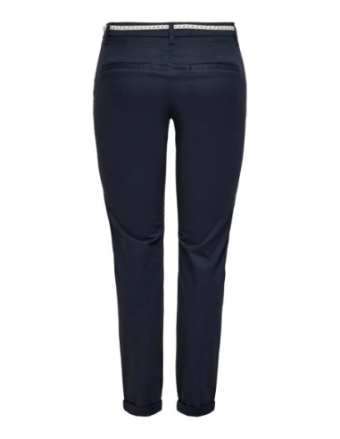 Only pantalon femme bleu stretch essentiel | choixmode.fr