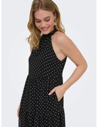 Only robe femme noire pois | choixmode.fr