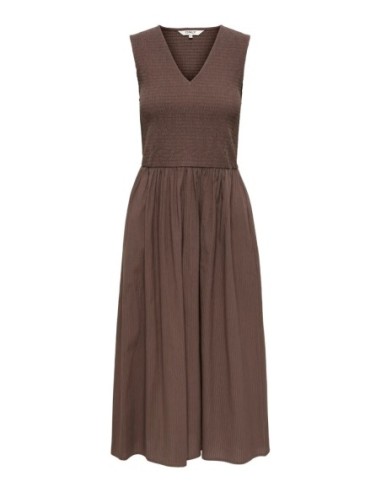 Only robe femme marron coton | choixmode.fr