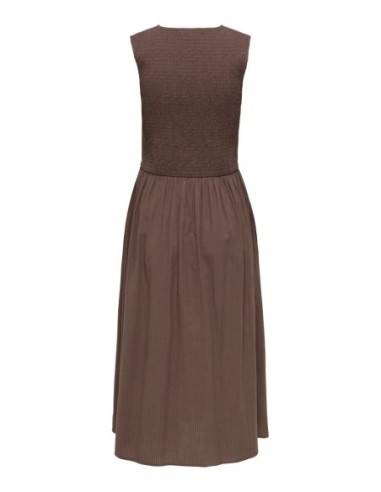 Only robe femme marron coton | choixmode.fr