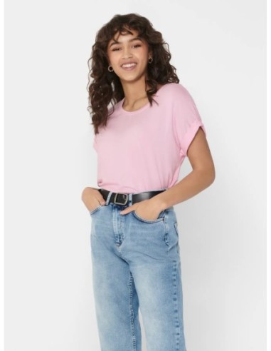 Only t-shirt femme rose clair | choixmode.fr