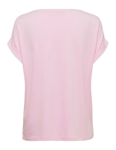 Only t-shirt femme rose clair | choixmode.fr