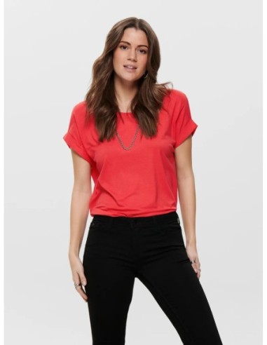 Only t-shirt femme corail | choixmode.fr
