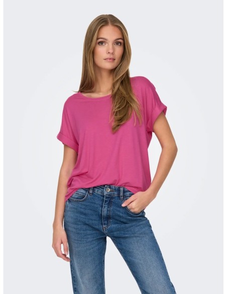 Only t-shirt femme fuchsia | choixmode.fr