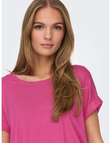 Only t-shirt femme fuchsia | choixmode.fr