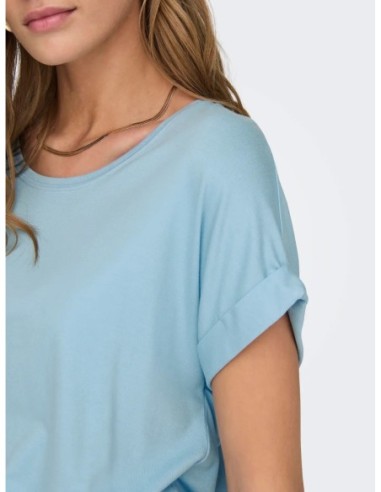 Only t-shirt femme bleu azur | choixmode.fr