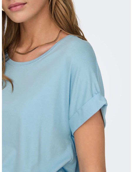 Only t-shirt femme bleu azur | choixmode.fr
