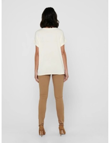 Only t-shirt femme blanc moderne | choixmode.fr
