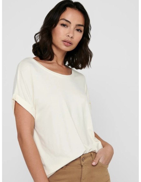 Only t-shirt femme blanc moderne | choixmode.fr
