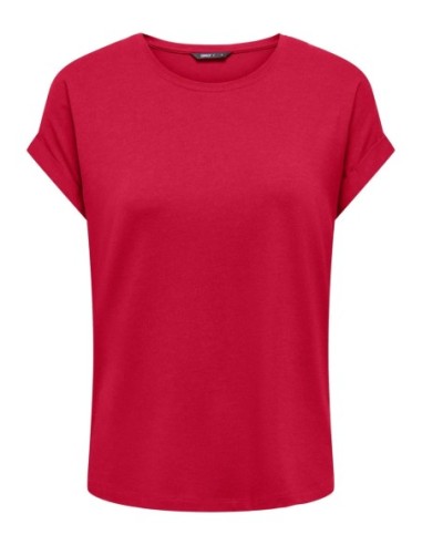 Only t-shirt femme rouge vif | choixmode.fr