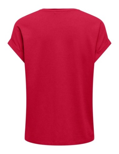 Only t-shirt femme rouge vif | choixmode.fr