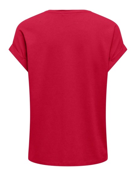 Only t-shirt femme rouge vif | choixmode.fr