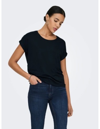 Only t-shirt femme noir classique | choixmode.fr