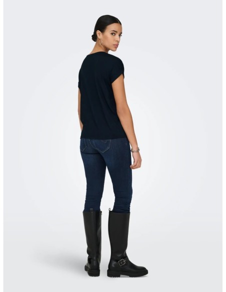 Only t-shirt femme noir classique | choixmode.fr