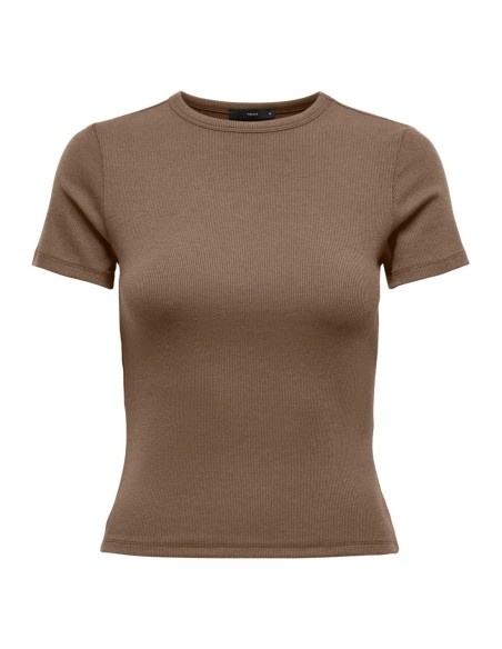 Only t-shirt femme marron clair | choixmode.fr
