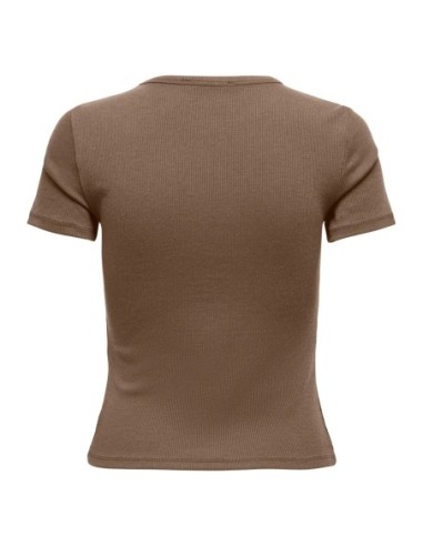 Only t-shirt femme marron clair | choixmode.fr