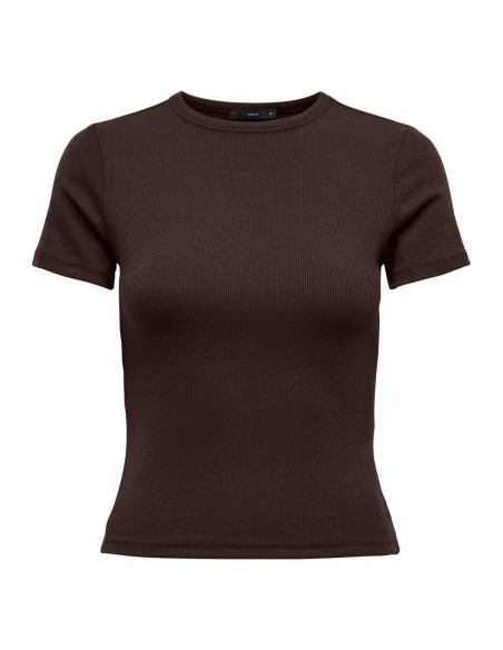 Only t-shirt femme marron doux | choixmode.fr