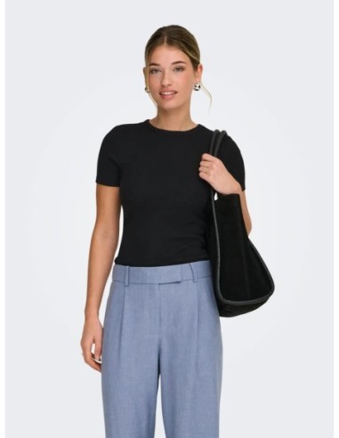 Only t-shirt femme noir moderne | choixmode.fr