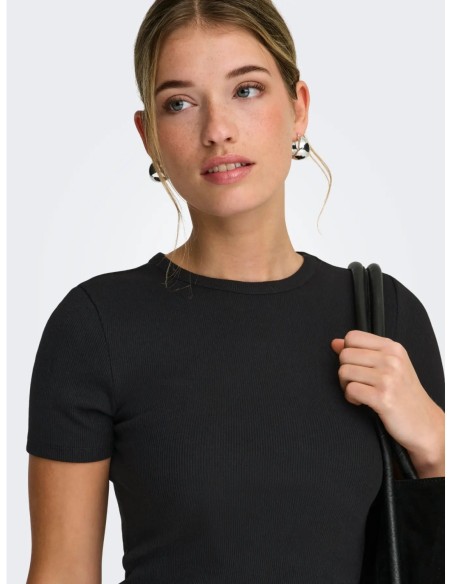 Only t-shirt femme noir moderne | choixmode.fr
