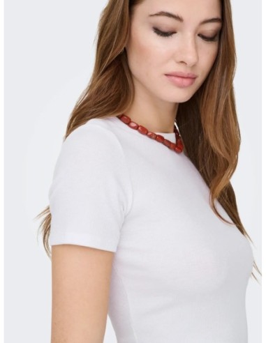 Only t-shirt femme blanc léger | choixmode.fr
