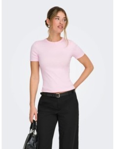 Only t-shirt femme rose doux | choixmode.fr
