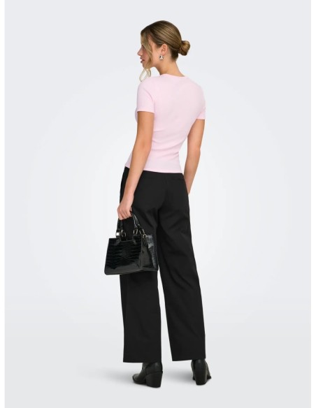 Only t-shirt femme rose doux | choixmode.fr