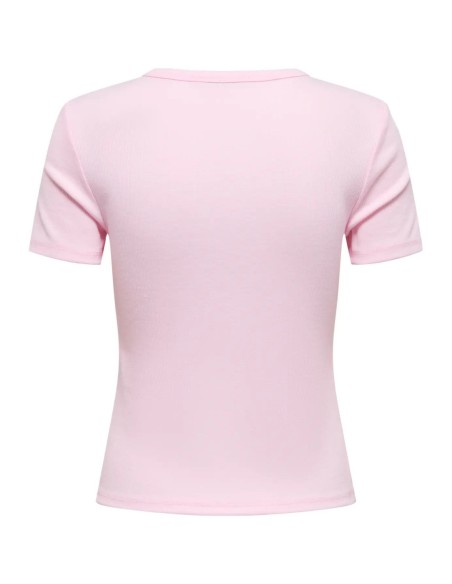 Only t-shirt femme rose doux | choixmode.fr
