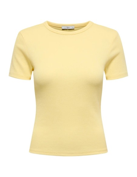 Only t-shirt femme jaune léger | choixmode.fr