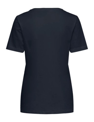Only t-shirt femme bleu coton | choixmode.fr