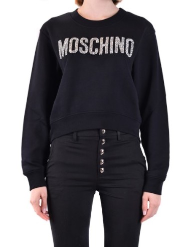 Moschino sweat femme noir imprimé | choixmode.fr