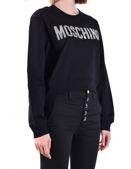 Moschino sweat femme noir imprimé | choixmode.fr
