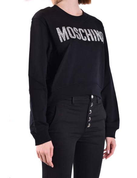 Moschino sweat femme noir imprimé | choixmode.fr