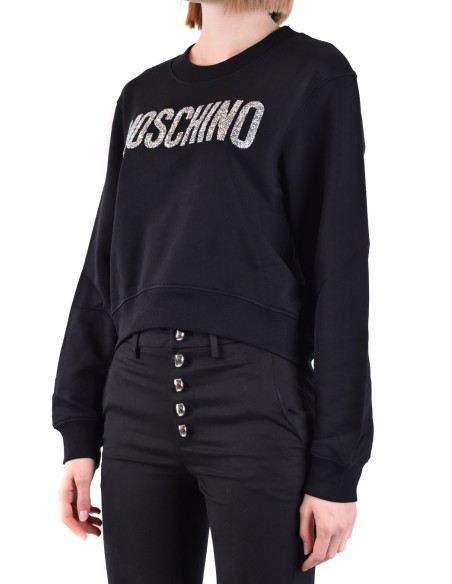 Moschino sweat femme noir imprimé | choixmode.fr