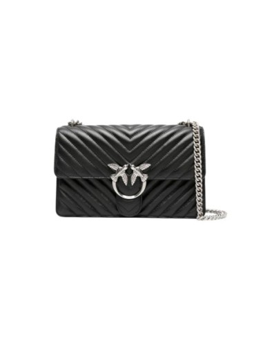 Pinko sac femme noir chevron | choixmode.fr