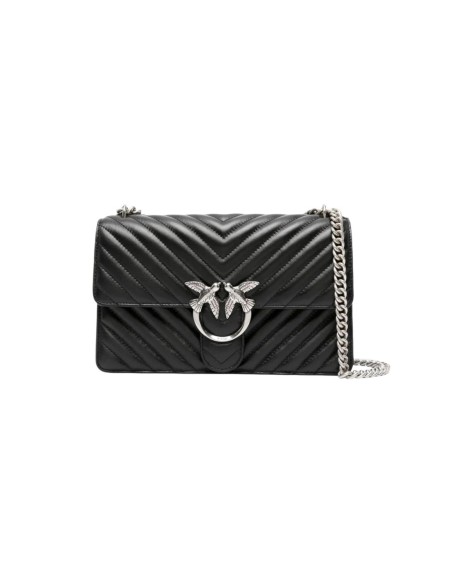 Pinko sac femme noir chevron | choixmode.fr