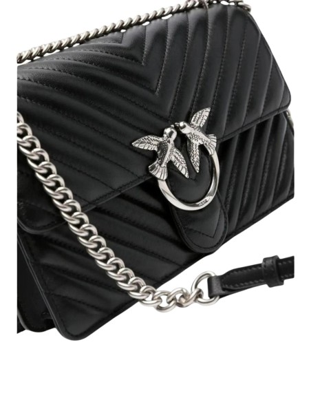 Pinko sac femme noir chevron | choixmode.fr