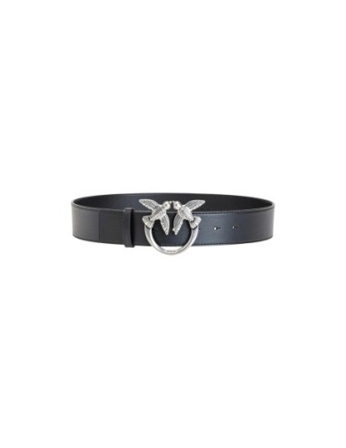 Pinko ceinture femme noire cuir | choixmode.fr