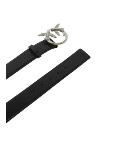 Pinko ceinture femme noire cuir | choixmode.fr