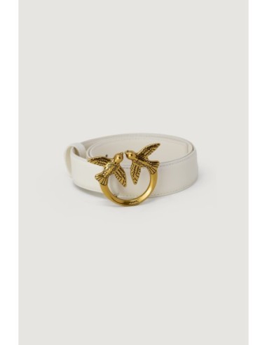 Pinko ceinture femme blanche cuir premium | choixmode.fr