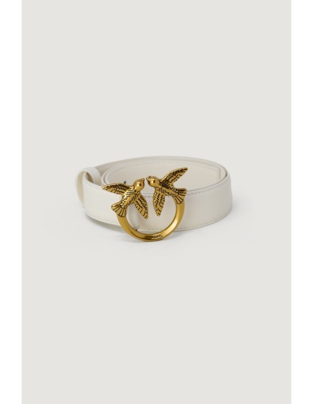 Pinko ceinture femme blanche cuir premium | choixmode.fr