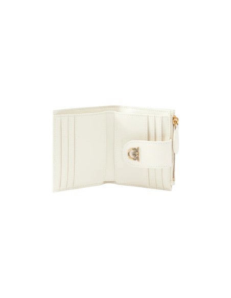 Pinko portefeuille femme blanc cuir | choixmode.fr