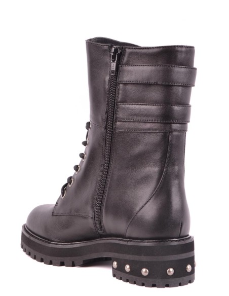 Pinko bottes femme noires cuir | choixmode.fr