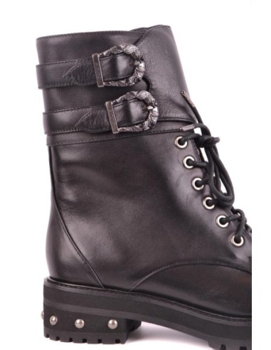 Pinko bottes femme noires cuir | choixmode.fr