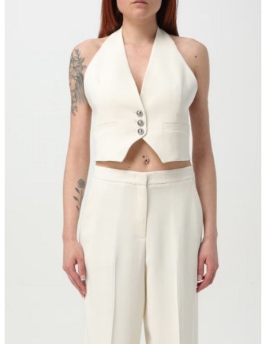Pinko gilet femme blanc moderne | choixmode.fr